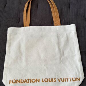 Final Price-Quick Sale – Louis Vuitton Foundation Canvas Tote Bag